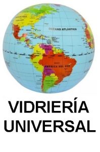 Primer logo Vidriería Universal